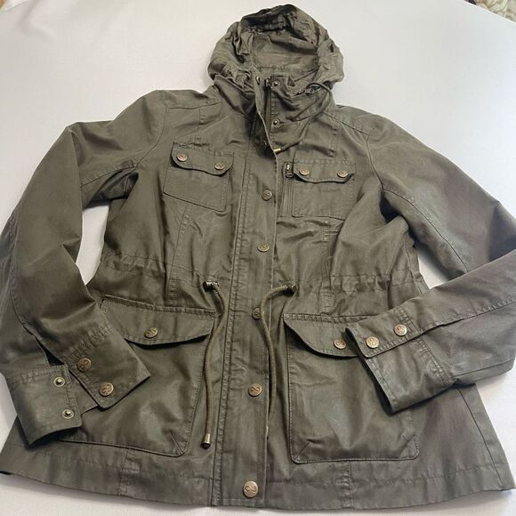 Be Boundless Dark Olive Green Jacket Size Medium - Picture 11 of 13